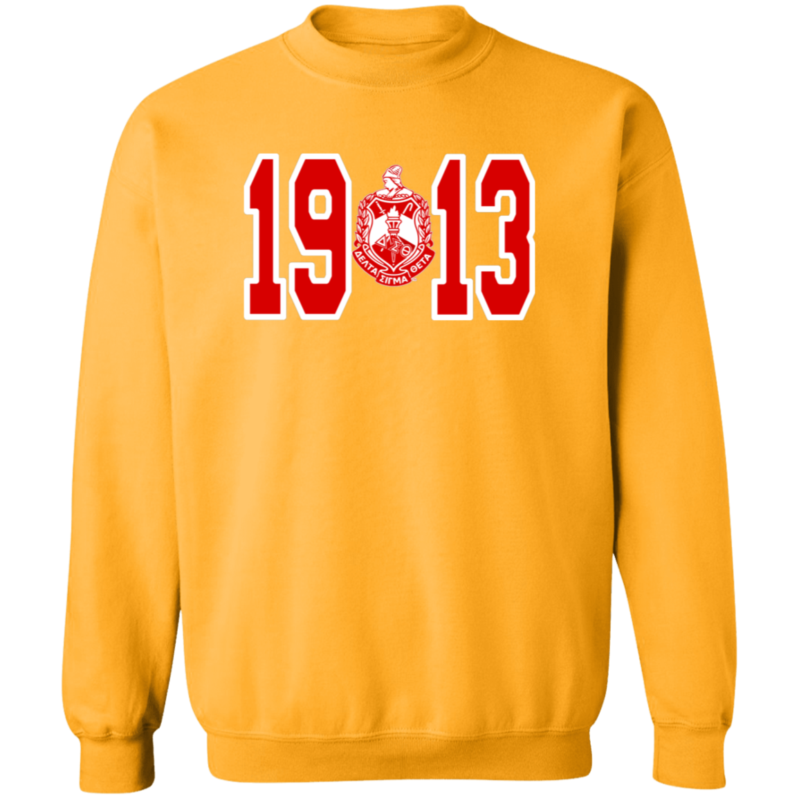 Delta Sigma Theta Sweatshirt Paraphernalia Screen Printed Unisex