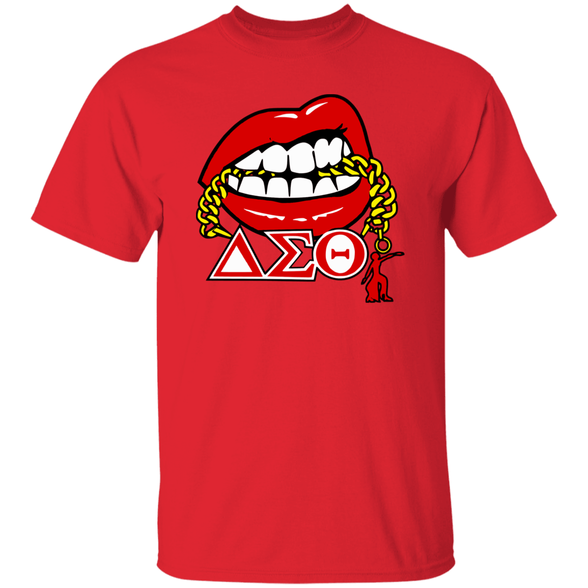 Delta Sigma Theta T-Shirt Paraphernalia Screen Printed Unisex