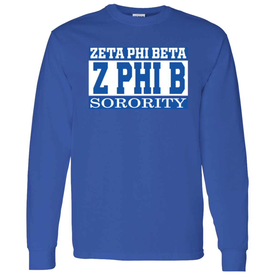 Zeta Phi Beta Sorority LS T-Shirt