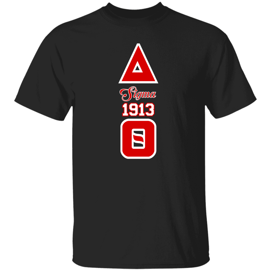 Delta Sigma Theta T-Shirt Paraphernalia Screen Printed Unisex