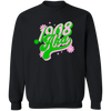 Alpha Kappa Alpha Crewneck Pullover Sweatshirt - My Greek Letters