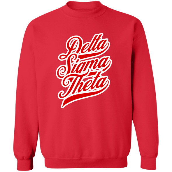 Delta Sigma Theta Sweatshirt Paraphernalia Screen Printed Unisex