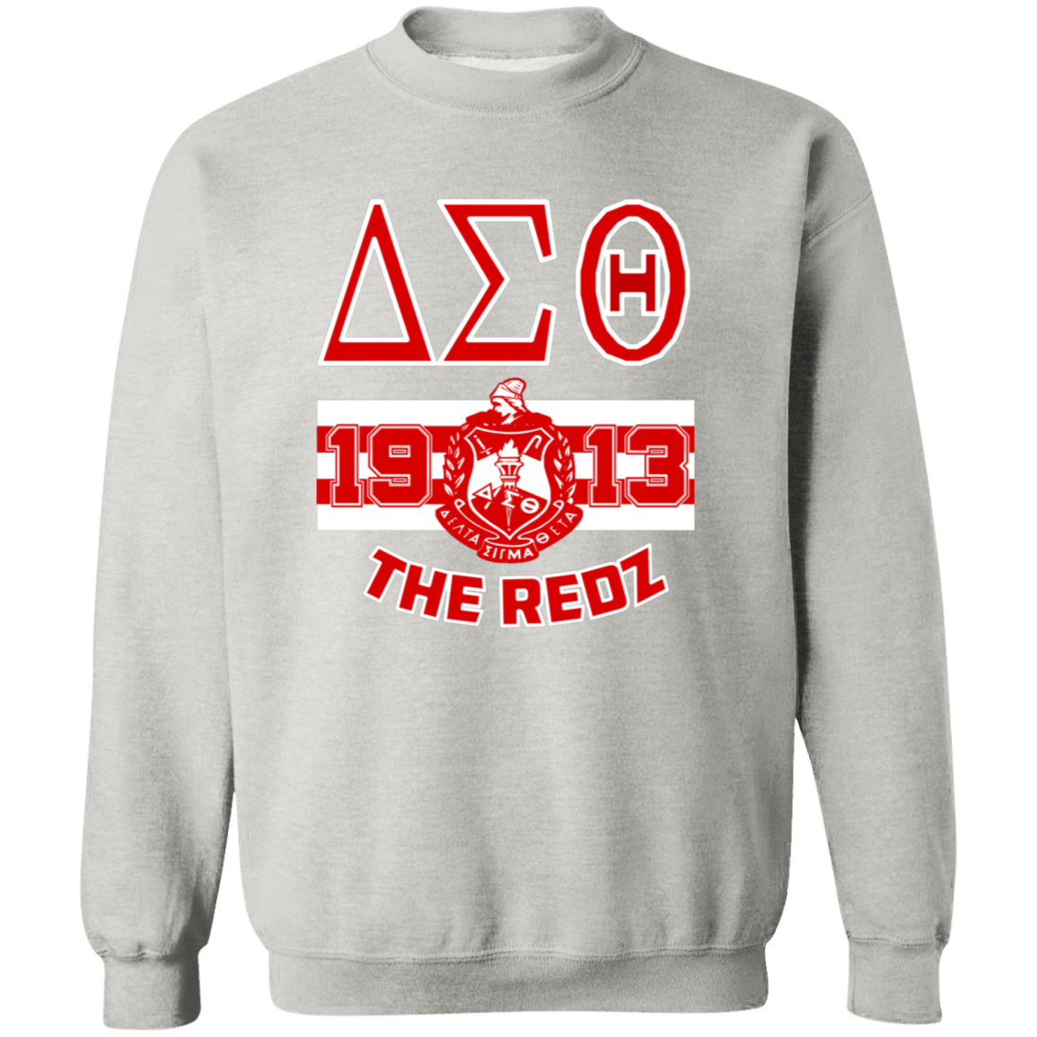 Delta Sigma Theta Sweatshirt Paraphernalia Screen Printed Unisex