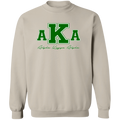 Alpha Kappa Alpha Screen Printed Crewneck Sweatshirt