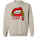 Delta Sigma Theta Sweatshirt Paraphernalia Screen Printed Unisex
