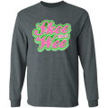 Alpha Kappa Alpha Screen Printed Long Sleeve