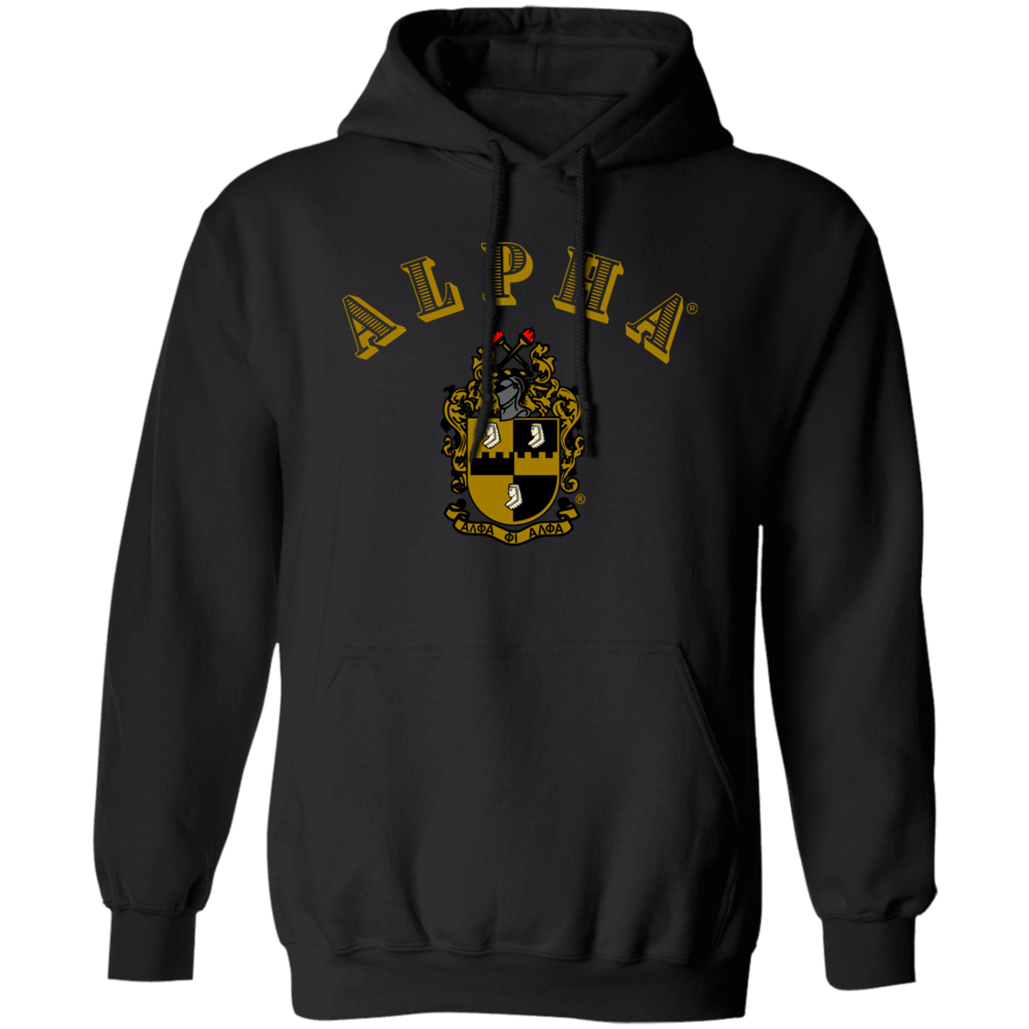 Alpha Phi Alpha Black Ice Collection Hoodie Ed. 5 - My Greek Letters