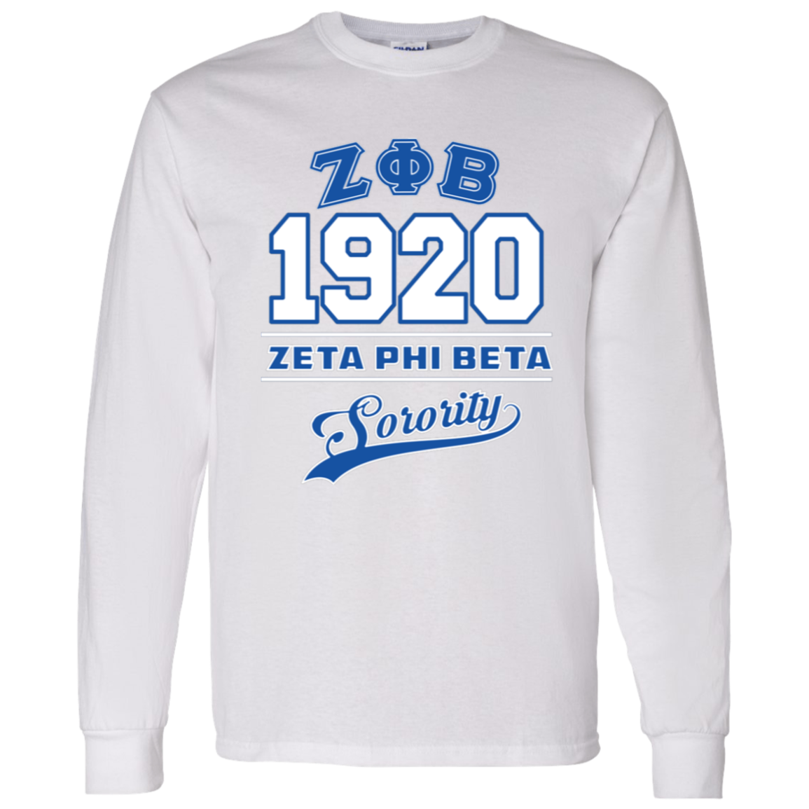 Zeta Phi Beta Sorority LS T-Shirt