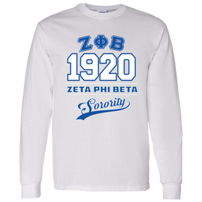 Zeta Phi Beta Sorority LS T-Shirt