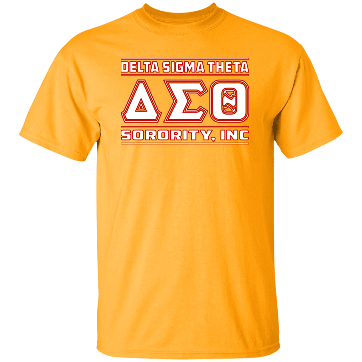 Delta Sigma Theta T-Shirt Paraphernalia Screen Printed Unisex