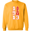 Delta Sigma Theta Sweatshirt Paraphernalia Screen Printed Unisex