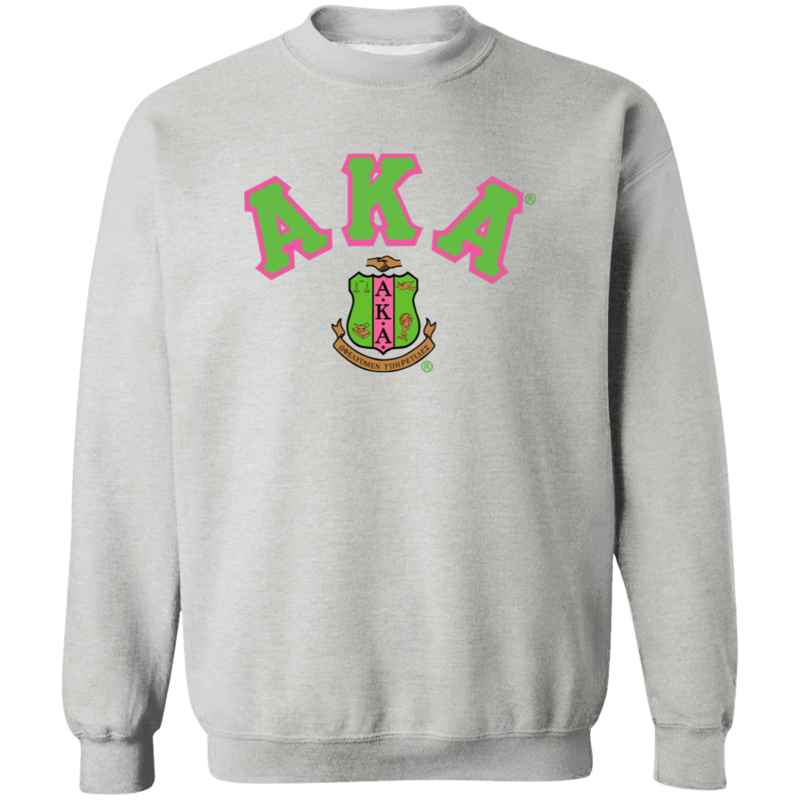 Alpha Kappa Alpha Crewneck Pullover Sweatshirt