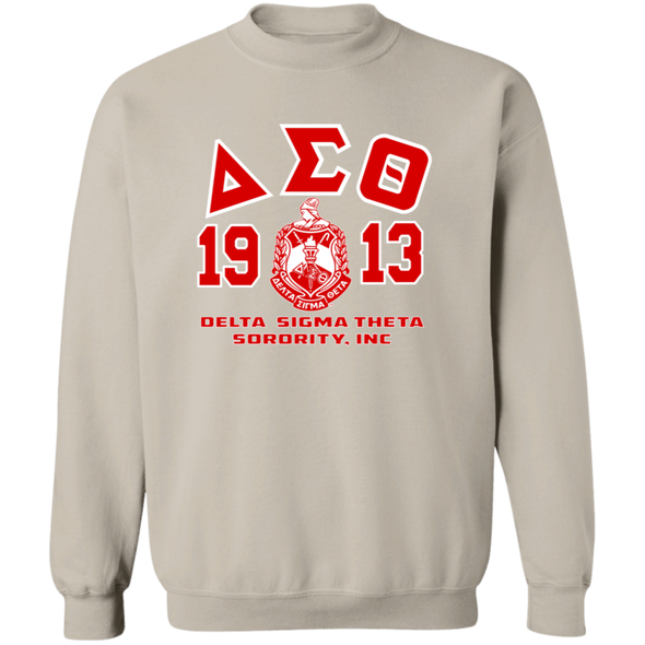 Delta Sigma Theta Sweatshirt Paraphernalia Screen Printed Unisex