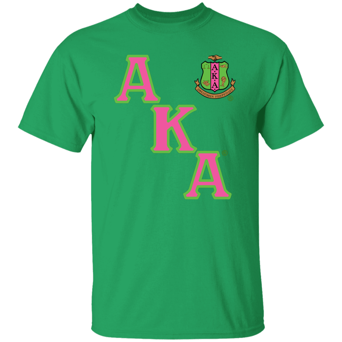 Alpha Kappa Alpha Screen Printed T-Shirt