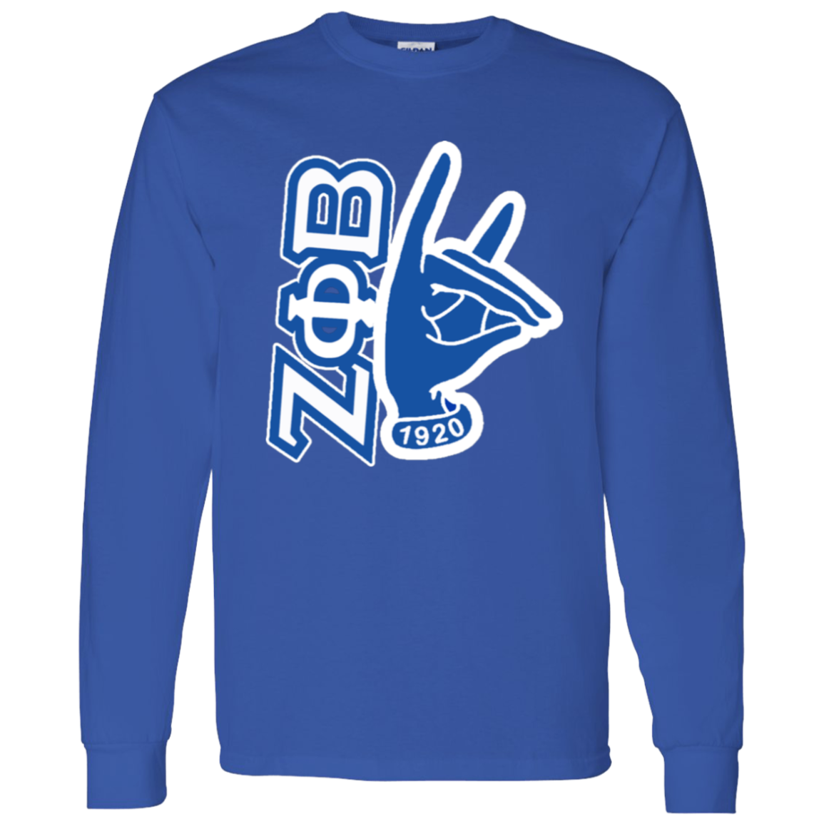 Zeta Phi Beta Sorority LS T-Shirt