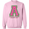Alpha Kappa Alpha Screen Printed Crewneck Sweatshirt