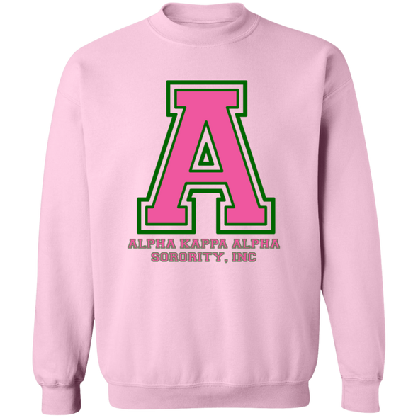 Alpha Kappa Alpha Screen Printed Crewneck Sweatshirt