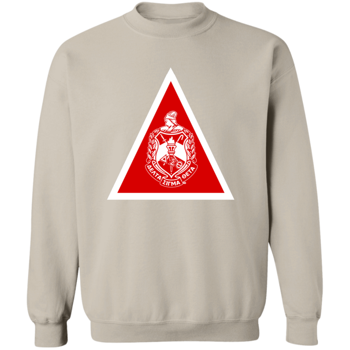 Delta Sigma Theta Sweatshirt Paraphernalia Screen Printed Unisex
