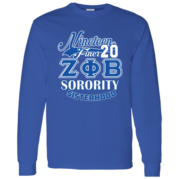 Zeta Phi Beta Sorority LS T-Shirt