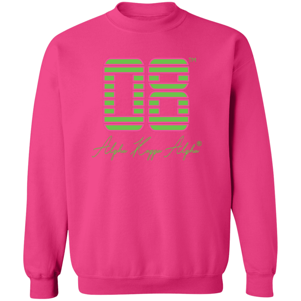 Alpha Kappa Alpha Crewneck Pullover Sweatshirt