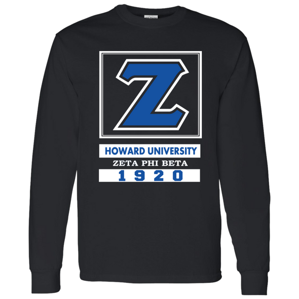 Zeta Phi Beta Sorority LS T-Shirt