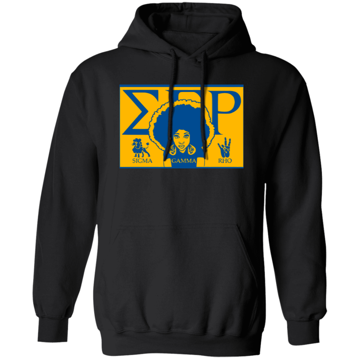 Sigma Gamma Rho Screen Printed  Hoodie
