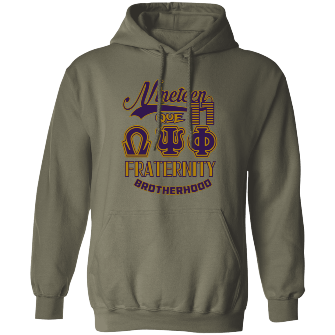 Omega Psi Phi Fraternity Hoodie