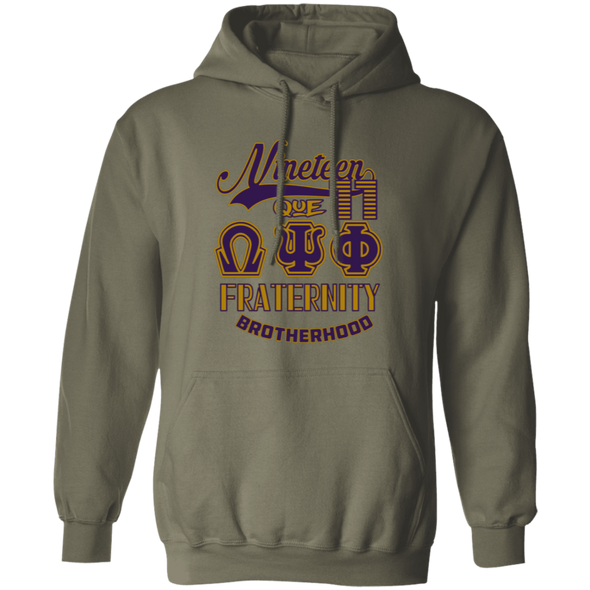 Omega Psi Phi Fraternity Hoodie