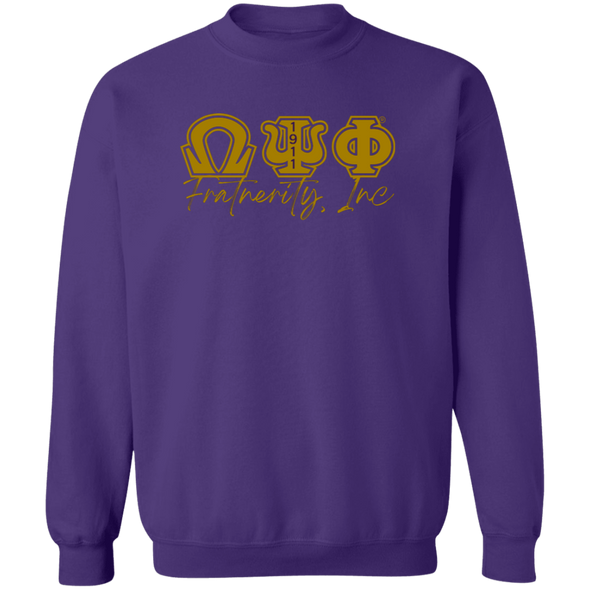 Omega Psi Phi Purple Reign Collection Sweatshirt