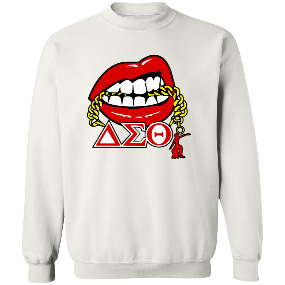 Delta Sigma Theta Sweatshirt Paraphernalia Screen Printed Unisex