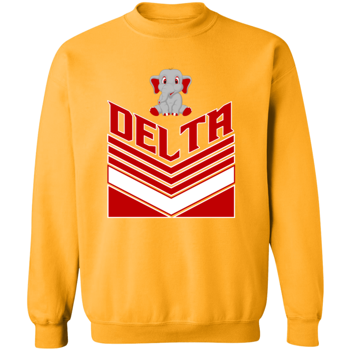 Delta Sigma Theta Sweatshirt Paraphernalia Screen Printed Unisex