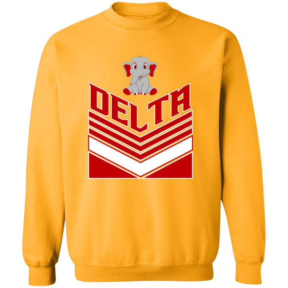 Delta Sigma Theta Sweatshirt Paraphernalia Screen Printed Unisex