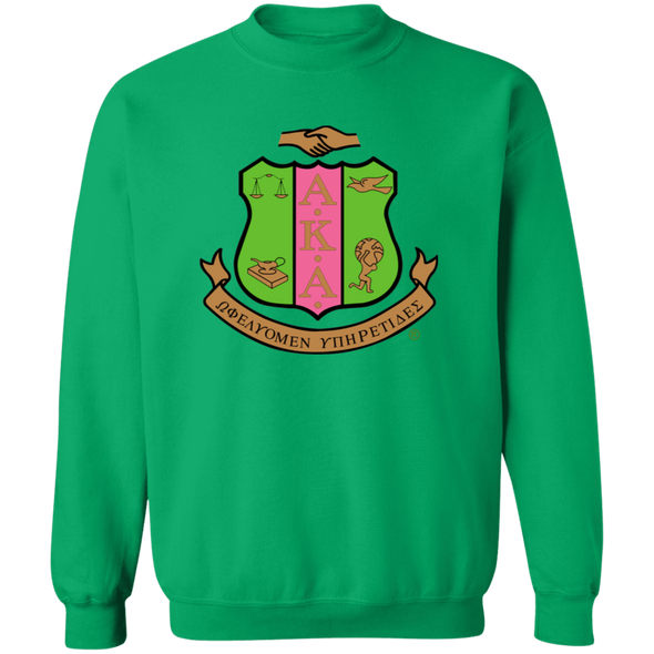 Alpha Kappa Alpha Screen Printed Crewneck Sweatshirt