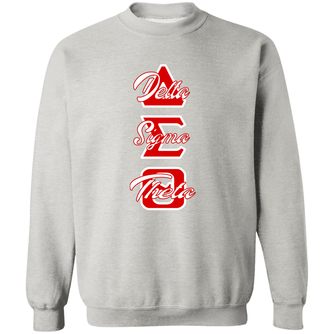 Delta Sigma Theta Sweatshirt Paraphernalia Screen Printed Unisex