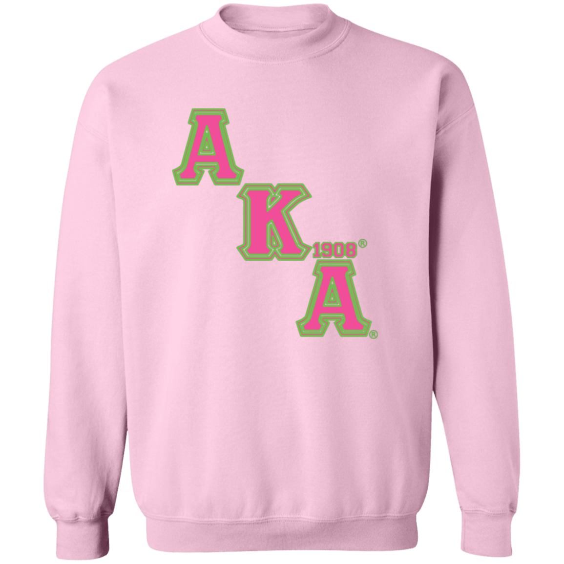 Alpha Kappa Alpha Crewneck Pullover Sweatshirt