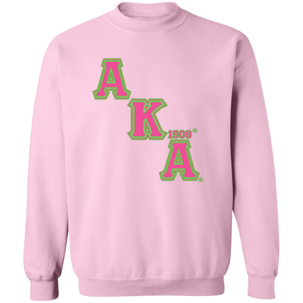 Alpha Kappa Alpha Crewneck Pullover Sweatshirt