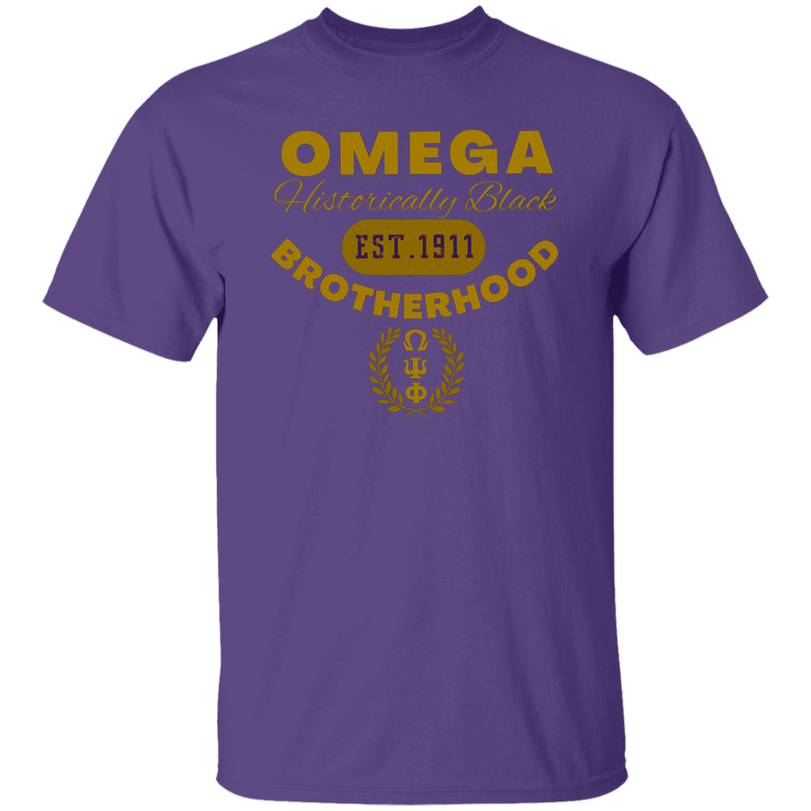 Omega Psi Phi Purple Reign Collection T-Shirt
