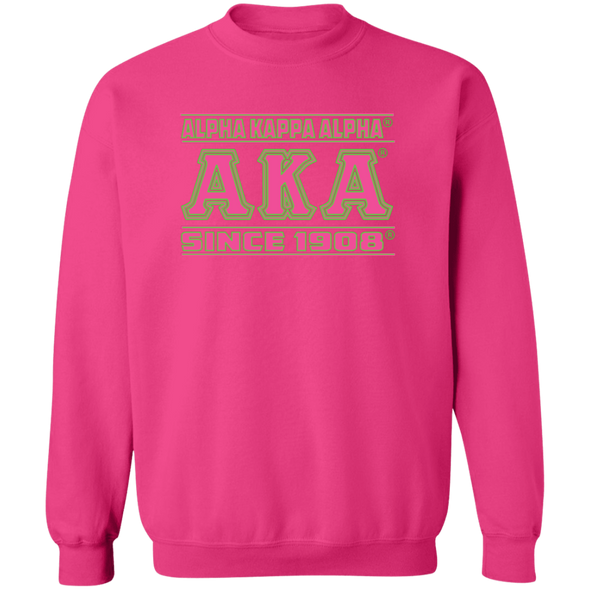 Alpha Kappa Alpha Crewneck Pullover Sweatshirt