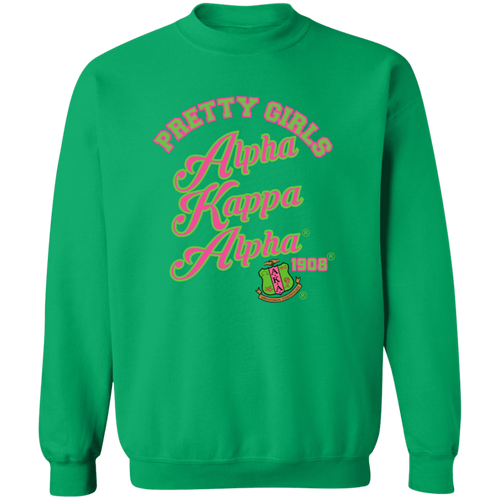 Alpha Kappa Alpha Crewneck Pullover Sweatshirt