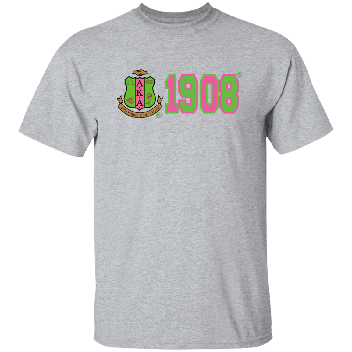Alpha Kappa Alpha Screen Printed T-Shirt