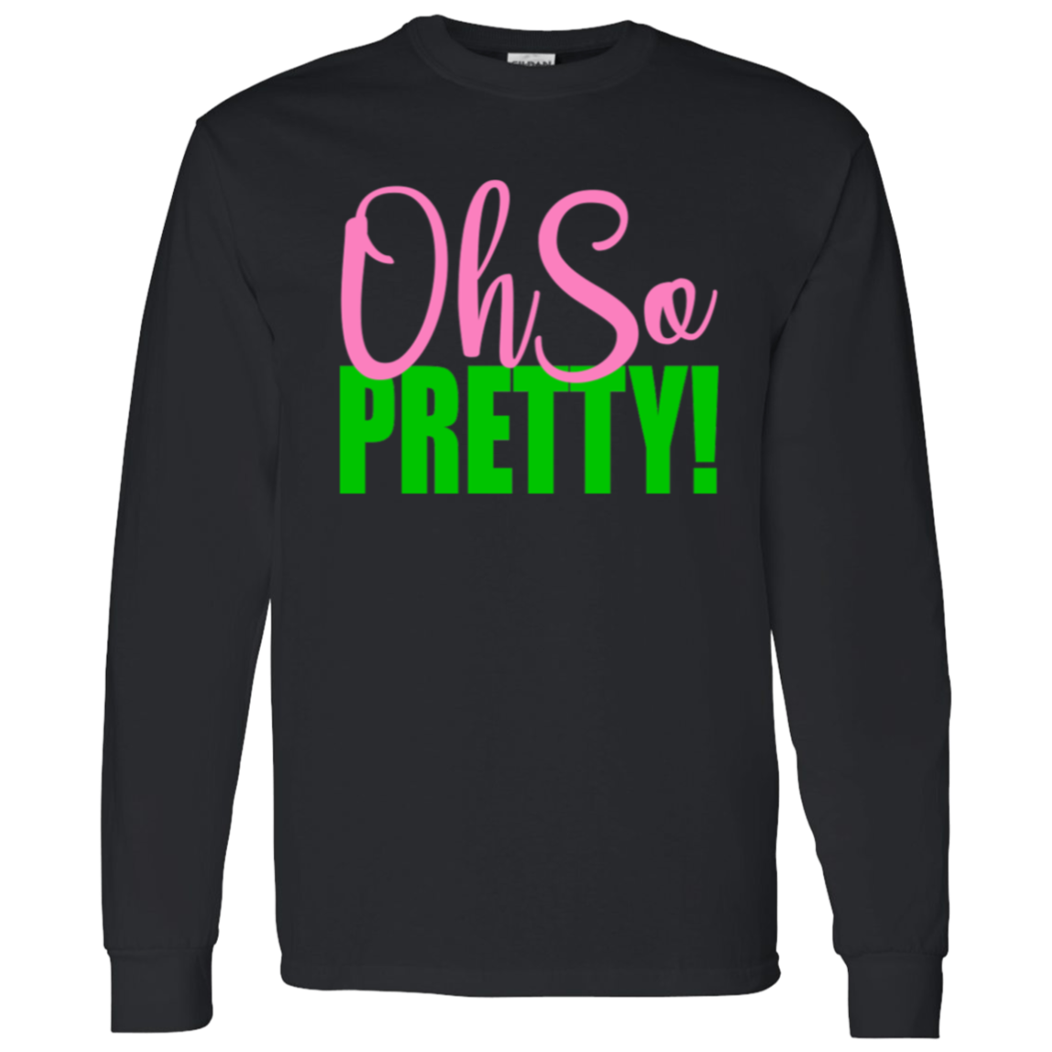 Alpha Kappa Alpha Screen Printed Long Sleeve