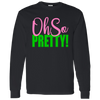 Alpha Kappa Alpha Screen Printed Long Sleeve
