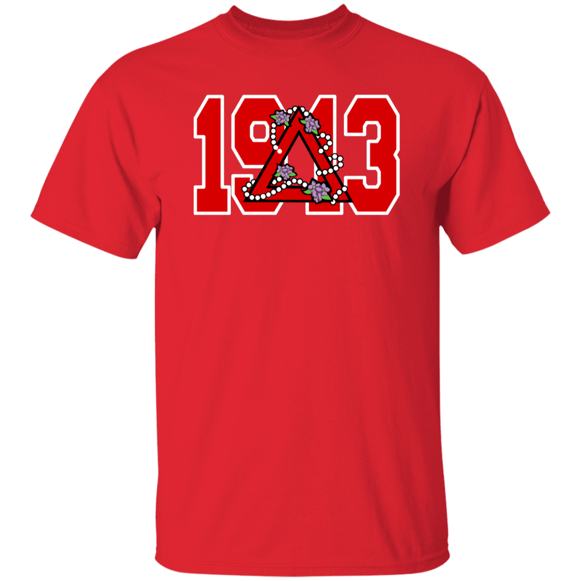 Delta Sigma Theta T-Shirt Paraphernalia Screen Printed Unisex