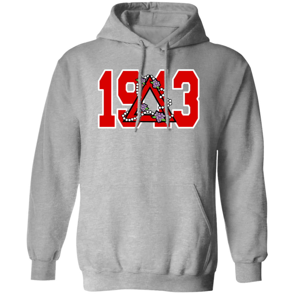 Delta Sigma Theta Hoodie Paraphernalia Screen Printed Unisex