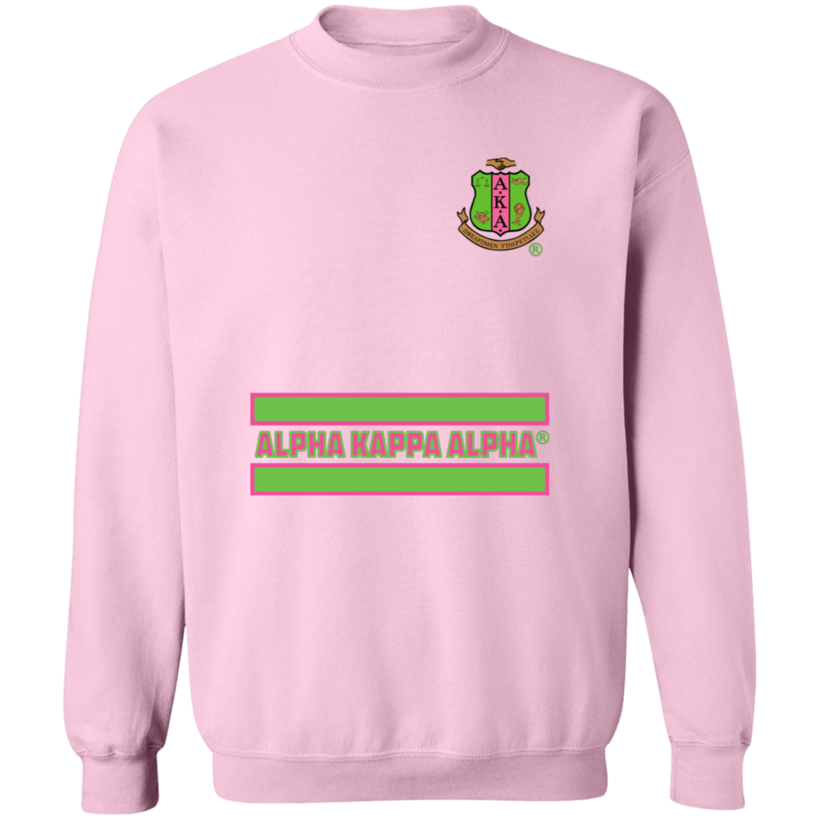 Alpha Kappa Alpha Crewneck Pullover Sweatshirt