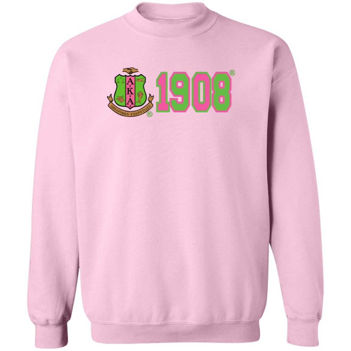 Alpha Kappa Alpha Crewneck Pullover Sweatshirt