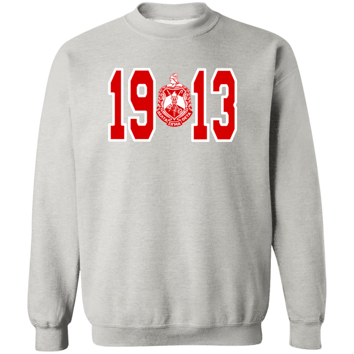 Delta Sigma Theta Sweatshirt Paraphernalia Screen Printed Unisex