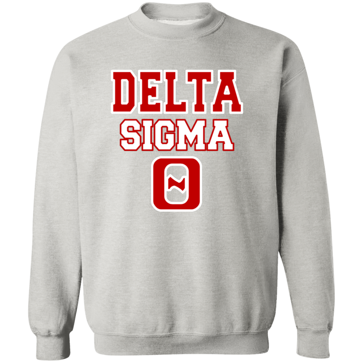 Delta Sigma Theta Sweatshirt Paraphernalia Screen Printed Unisex