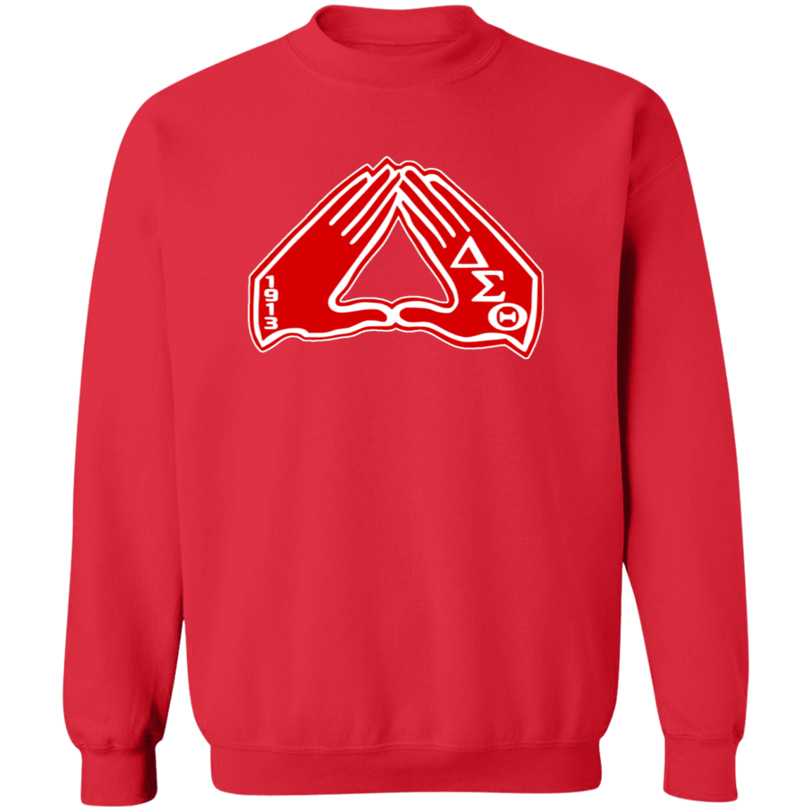Delta Sigma Theta Sweatshirt Paraphernalia Screen Printed Unisex