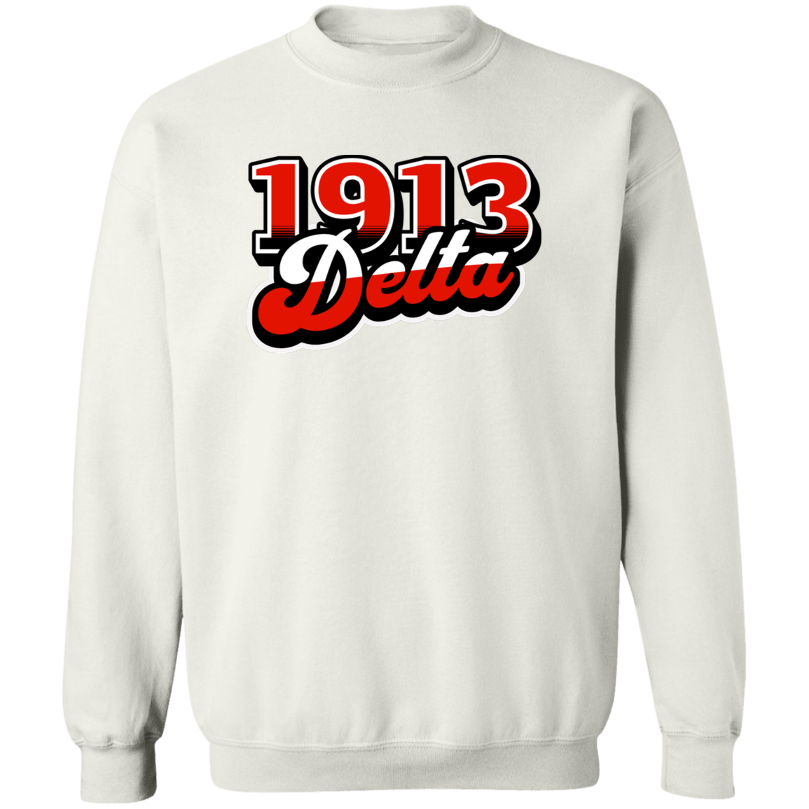 G180 Crewneck Pullover Sweatshirt - My Greek Letters